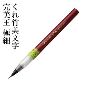 竹筆 ZEBRA 呉竹 筆ペン 墨液 顔料 くれ竹 筆 中字 22号 DM150-22B