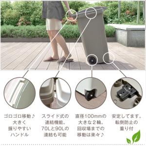 RISU植物由来キャスターペール70C2 ゴミ...の詳細画像3