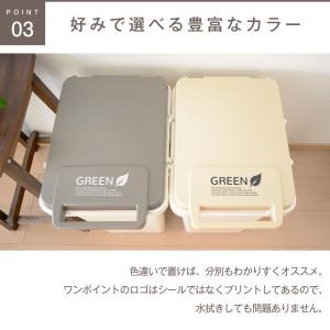 ゴミ箱 おしゃれ 連結ワンハンドペール33J ...の詳細画像3