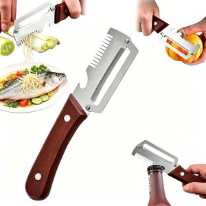 【多機能 3in1】野菜ピーラー 皮むき器 栓抜...の商品画像