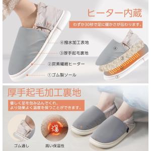 電気スリッパ フットウォーマー USB給電式 ...の詳細画像2