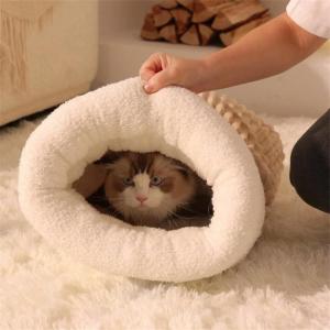 猫 布団 猫寝袋 かわいい ペットベッド ペッ...の詳細画像3