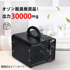 オゾン発生量30000mg 業務用オゾン脱臭器 オゾン発生器 空気清浄機 デジタルタイマー【強臭対応改良型】 家庭用 業務用 120分タイマー｜risustore