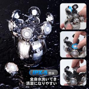 6-in-1 スキンヘッド用バリカン電気シェー...の詳細画像4