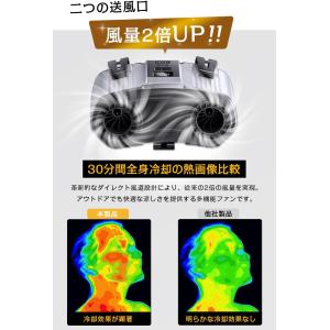 腰掛け扇風機【2026アップグレード&2400...の詳細画像3