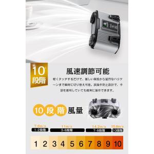 腰掛け扇風機【2026アップグレード&2400...の詳細画像5