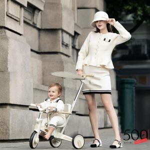 子供用三輪車 5in1 押し棒付き 三輪車のりもの BTM