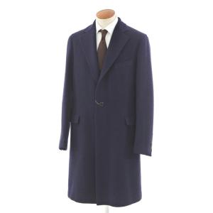 ボリオリ BOGLIOLI K.JACKET ウールカシミア チェスターフィールドコート ネイビー 48｜ritagliolibro