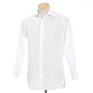 ビームスエフ BEAMS F ワイドカラー ドレスシャツ ホワイト 38｜ritagliolibro