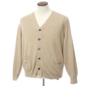 ブルネロ クチネリ BRUNELLO CUCINELLI カシミヤ カーディガン ブラウンベージュ 50｜ritagliolibro