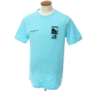 シュプリーム Supreme The North Face Steep Tech Tee コットン天竺 クルーネック 半袖Tシャツ ブルー M｜ritagliolibro