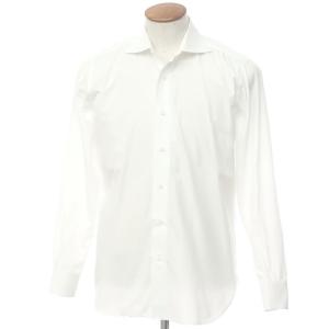 オリアン ORIAN コットン ワイドカラー ドレスシャツ ホワイト 39｜ritagliolibro