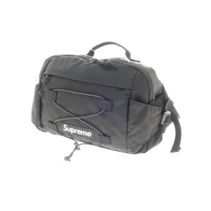 【中古】シュプリーム Supreme 2017年春夏 Waist Bag ウエストバッグ ボディバッグ ブラック【W27xH20xD10】｜ritagliolibro