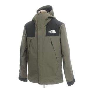 【中古】ザノースフェイス THE NORTH FACE GORE-TEX リップストップナイロン マウンテンジャケット ブルゾン オリーブ【サイズXXL】｜ritagliolibro