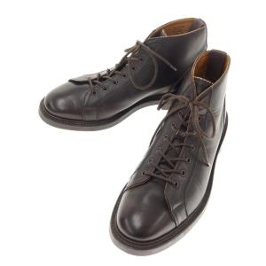 【中古】トリッカーズ Tricker's ETHAN モンキーブーツ ブラック【サイズ8 1/2 Fitting5】｜ritagliolibro