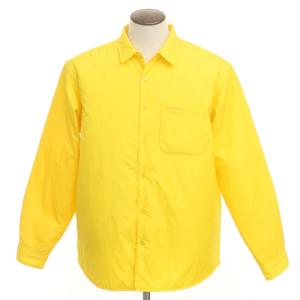 【中古】シュプリーム Supreme 2022年秋冬 Nylon Filled Shirt ナイロン 中綿 シャツ イエロー【サイズL】[BPD]｜ritagliolibro