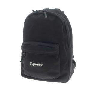 【中古】シュプリーム Supreme Canvas Backpack キャンバス バックパック・リュック ブラック【W30xH40xD14.5】｜ritagliolibro