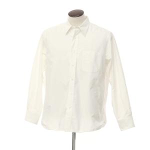 【中古】インディビジュアライズドシャツ INDIVIDUALIZED SHIRTS FREEMANS SPORTING CLUB別注 カジュアルシャツ オフホワイト【サイズL】[BPD]｜ritagliolibro