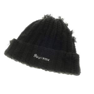 【中古】シュプリーム Supreme 2023年秋冬 Hand Tied Beanie ニットキャップ ブラック【サイズ58cm（ONE SIZE)】｜ritagliolibro