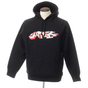 【中古】シュプリーム Supreme 2019年秋冬 Delta Logo Hooded Sweatshirt プルオーバー パーカー ブラック【サイズL】｜ritagliolibro