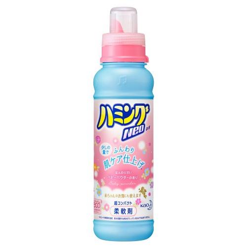 ハミングNeo 柔軟剤 ベビーパウダーの香り 本体 400ml