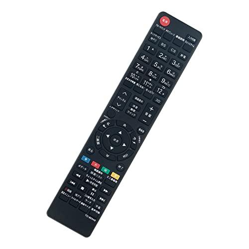 AULCMEET テレビ用リモコン fit for 東芝液晶テレビ CT-90320A CT-903...