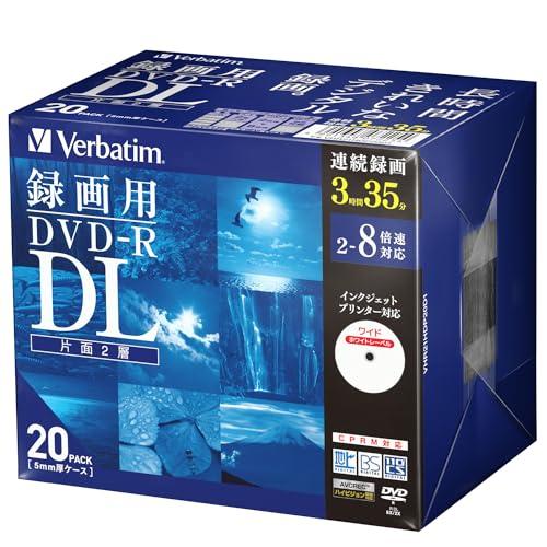 バーベイタムジャパンVerbatim Japan 1回録画用 DVD-R DL CPRM 215分 ...