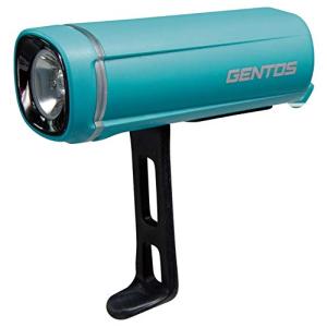 GENTOS(ジェントス) 自転車 ライト LED バイクライト 単4電池式 100ルーメン 防滴 BL-500TB ロードバイク ターコイズブルー