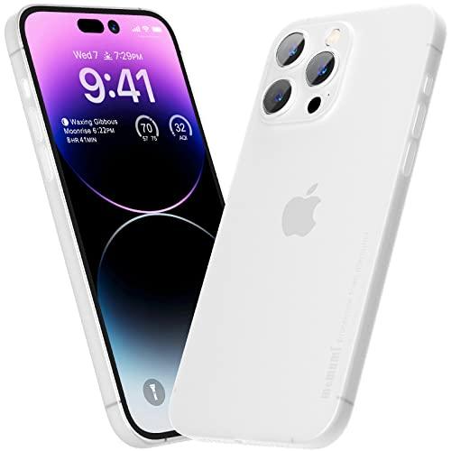 「0.3?極薄」iPhone 14 Pro Max対応ケース memumiマット質感 オリジナル設計...