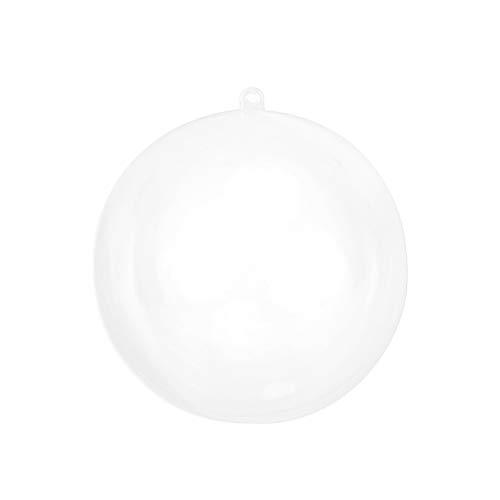 TOYMYTOY プラスチックボール 透明 中空 ボール 20cm オーナメント ボール クリスマス...