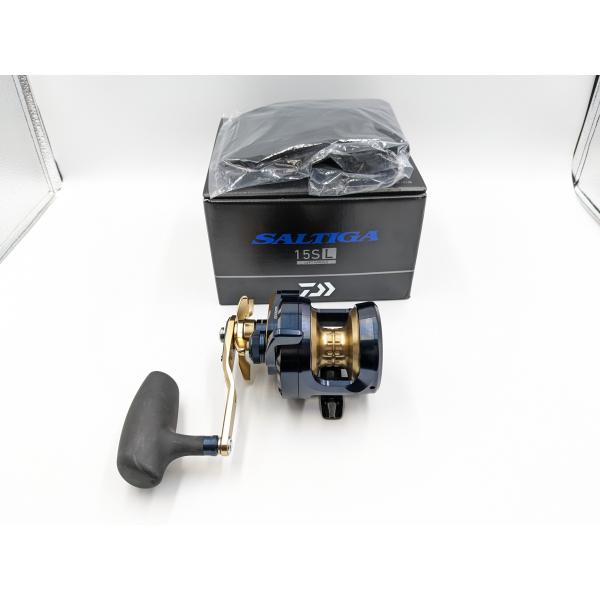 【現品限り】超美品 Daiwa ダイワ 22 ソルティガ 15SL ベイトリール ジギング 左巻き