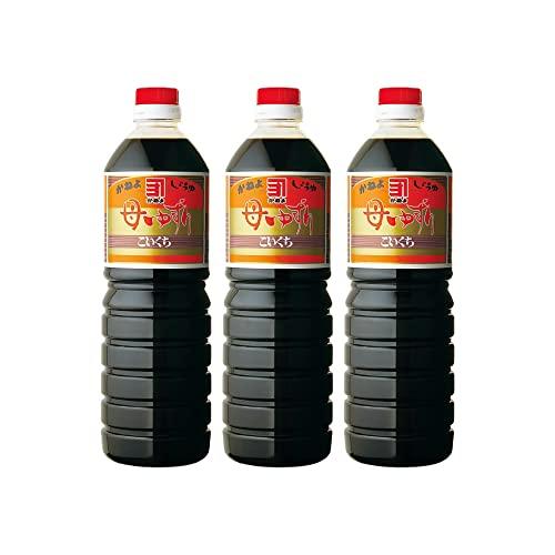 横山醸造 かねよ 九州 鹿児島 母ゆずり濃口醤油 1000ml * 3