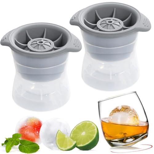 KALOLINNA 製氷皿 丸氷 製氷器 2個 製氷機 まるい氷メーカー アイスボールメーカー 大き...