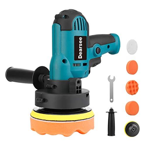 Dearsee ポリッシャー 電動 125mm 700W強力モーター 車 研磨機 シングルアクション...