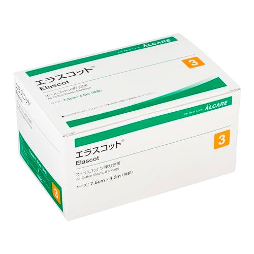 アルケア エラスコット 11622 3号:7.5cm*4.5m 1箱(6巻) 50