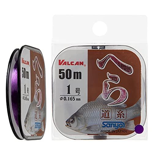 サンヨーナイロン ナイロンライン バルカン へら道糸 50m 1.5号 パープル