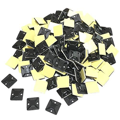 RedBeryl 選べる 結束バンド 用 タイ マウントベース 粘着テープ付 インシュロック 配線 ...