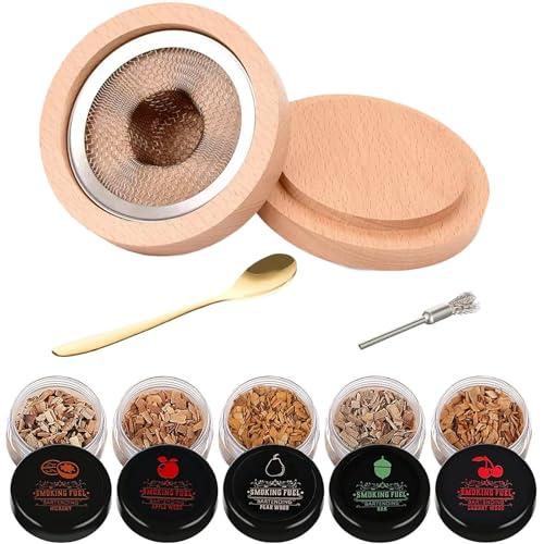 Doyime カクテル スモーク カクテルスモーカー (5種類チップ付き) ウイスキー スモーカー ...