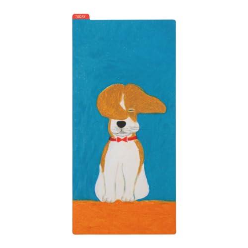 ほぼ日手帳 柴田ケイコ/ほぼ日の下敷き 待て の時に風か?吹いて weeksサイズ用 手帳アクセサリ...