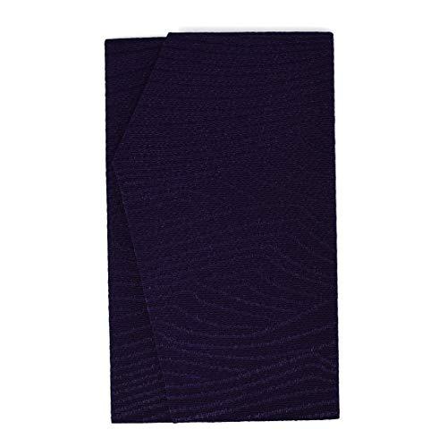 金封ふくさ 丹後ちりめん綸子織 静波紋 帛紗 日本製 慶弔両用 (紫)