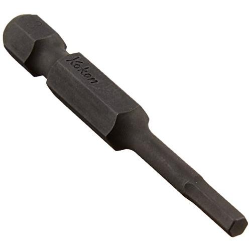 コーケン 1/4(6.35mm)H ヘックスビット 全長50mm 3mm 121H.50-3