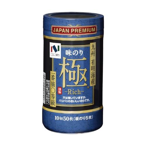ニコニコのり 味極Rich 卓上 10切50枚 *5個