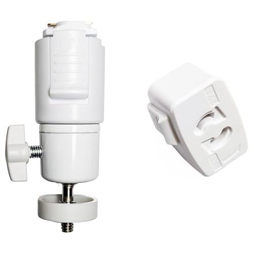 長さ延長可能 ダクトレールフィクサー プロジェクター/スピーカー/カメラ 天吊金具 取付用部品 マウ...