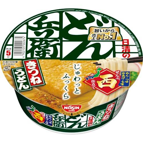 どん兵衛 きつねうどん (西) 日清食品 カップ麺 95g*12個