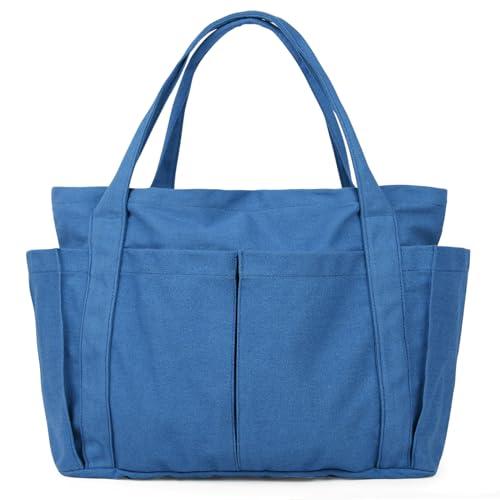 [imeetu] トートバッグ マザーズバッグ キャンバス トート レディース メンズ 肩掛けバッグ...