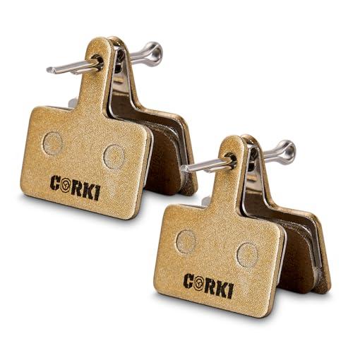Corki Cycles 自転車用ブレーパッド 2ペア ディスクブレーキパッド シマノfor TRP...
