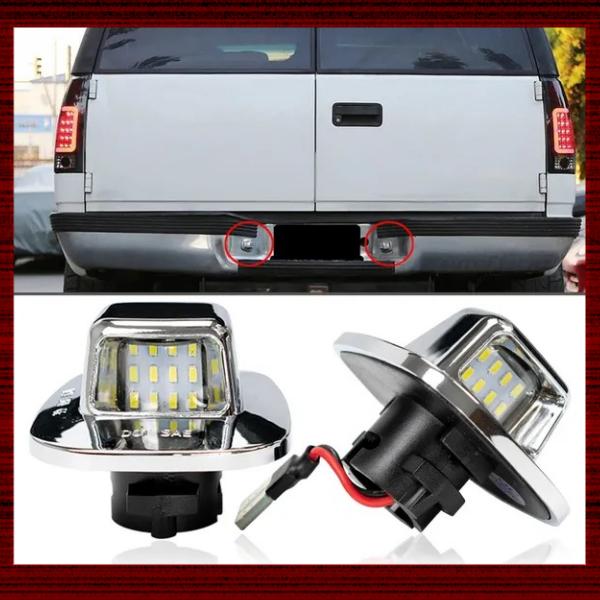 【ライセンスランプ★2個セット】C1500　C/Kピックアップ　2500/3500　GMC　シボレー...