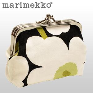 マリメッコ marimekko コインケース 小銭入れ ガマ口 花柄 Unikko ウニッコ 034735｜riverall-men