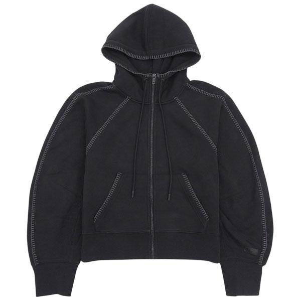 アグ パーカー フーディ レディース M コットン混 ブラック W CLASSIC FULL ZIP...