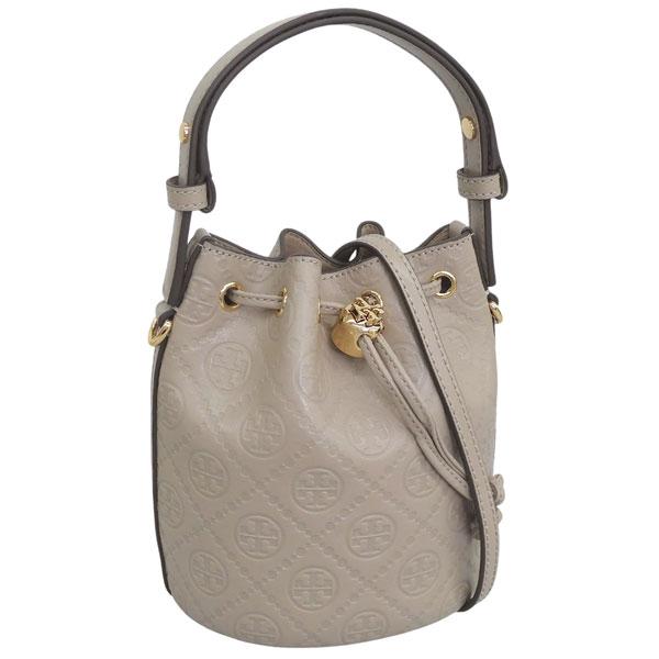 Tory Burch Tory Burch MONOGRAM LEATHER MINI BUCKET ショルダーバッグ